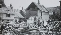 Courthouse Street bomb damage